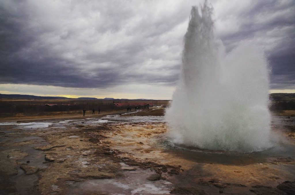 Island Geysir Strokkur