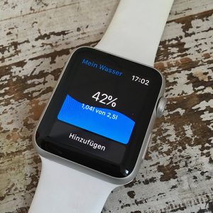 Wasser Trinken App für Apple Watch