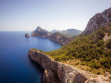 Über die Straßen Mallorca mit Wohnmobil