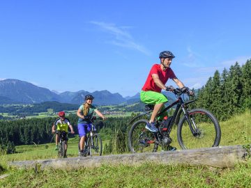 Ratouren mit E-bike in den Bergen