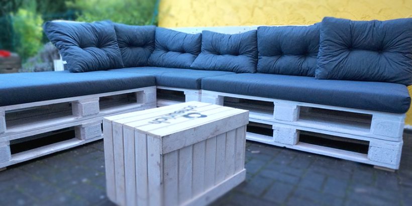 Palettensofa selber bauen