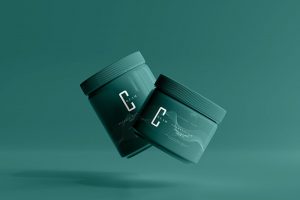 Ein Produkt mit einem Logo als Markenidentität